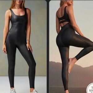 FABLETICS The Khloe Edit Motion 365 Shine Bombshell Strappy Atheleisure Bodysuit